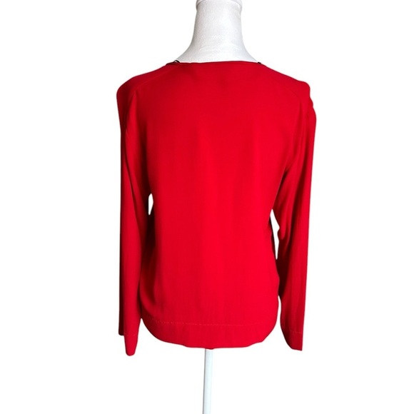 Zara Woman Red Long Sleeve Top Size M - Picture 3 of 17
